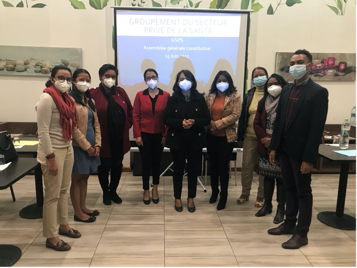 Members of the GSPS at the constitutional general assembly in June 2021